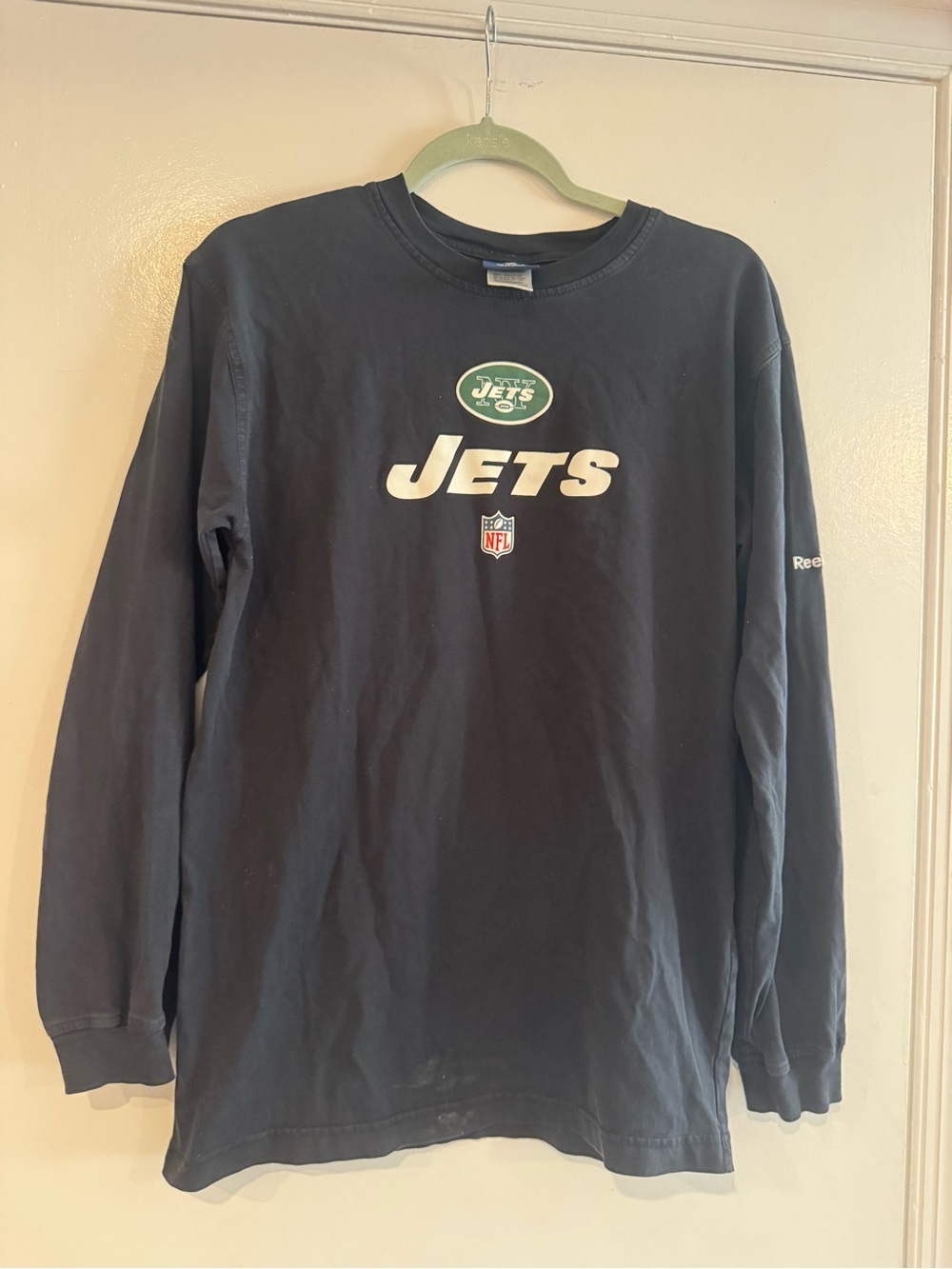 **Reebok New York Jets NFL Team Tee long Sleeve T-Shirt women’s**